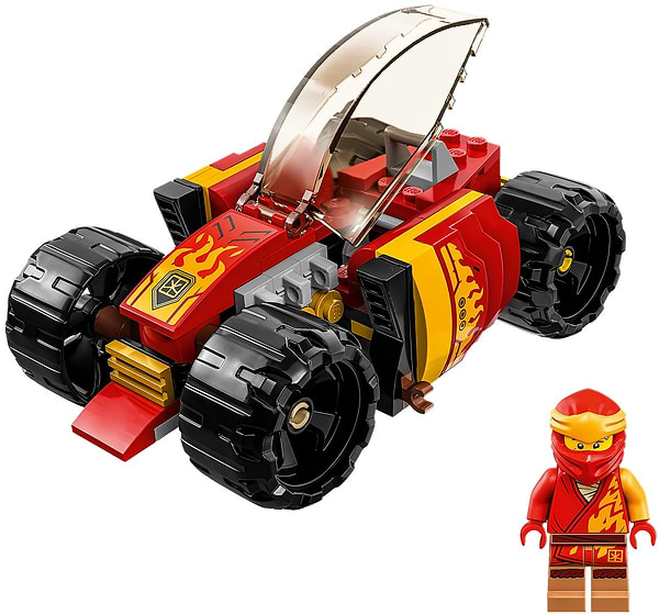 Фото - Конструктор LEGO Ninjago Гоночний автомобіль ніндзя Кая EVO (71780)