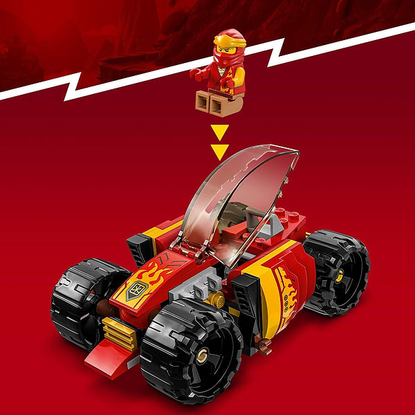 Фото - Конструктор LEGO Ninjago Гоночний автомобіль ніндзя Кая EVO (71780)