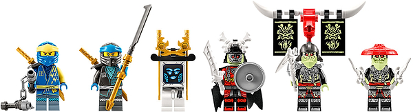 Фото - Конструктор LEGO Ninjago Робот-титан Джея (71785)