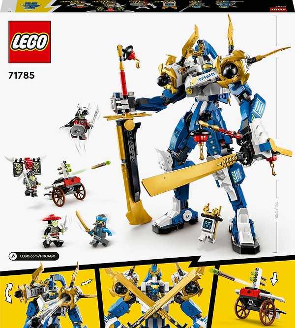 Фото - Конструктор LEGO Ninjago Робот-титан Джея (71785)
