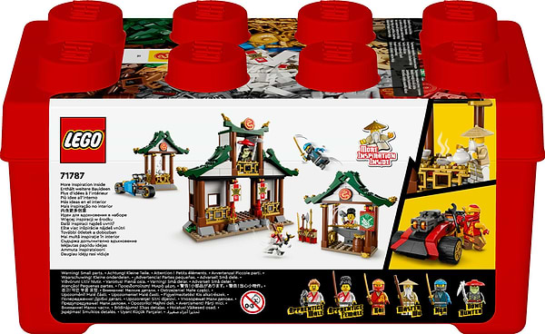 Фото - Конструктор LEGO Ninjago Ниндзя Коробка с кубиками для творчества (71787)
