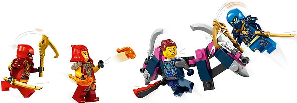 Фото - Конструктор LEGO NINJAGO Робот-скалолаз ниндзя Кай (71812)