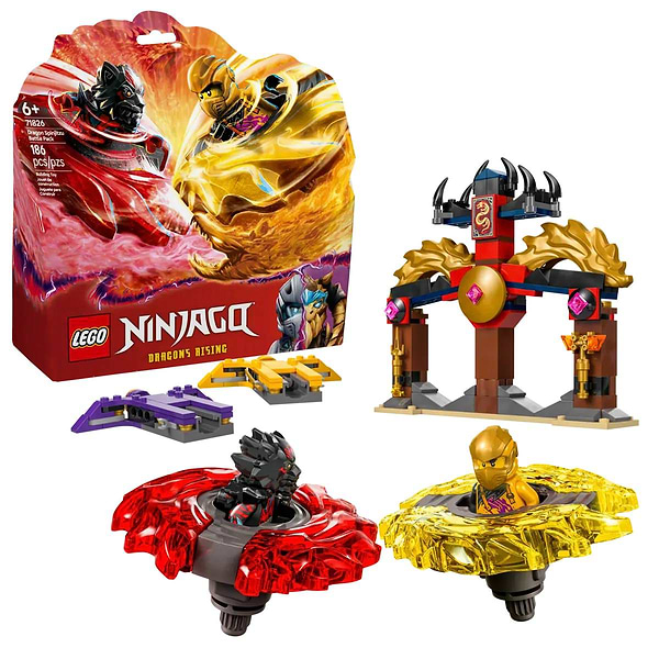 Фото - Конструктор LEGO Ninjago Боевой набор дракона Спин-джитсу (71826)