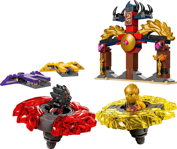 Фото - Конструктор LEGO Ninjago Боевой набор дракона Спин-джитсу (71826)