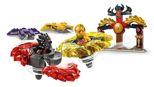 Фото - Конструктор LEGO Ninjago Боевой набор дракона Спин-джитсу (71826)