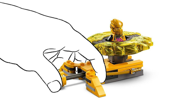 Фото - Конструктор LEGO Ninjago Боевой набор дракона Спин-джитсу (71826)