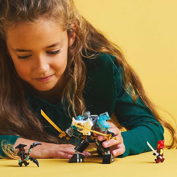 Фото - Уценка - Конструктор LEGO Ninjago Боевой костюм-робот Зейна (71827)