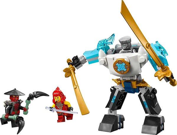 Фото - Уценка - Конструктор LEGO Ninjago Боевой костюм-робот Зейна (71827)