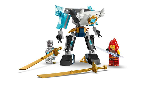 Фото - Уценка - Конструктор LEGO Ninjago Боевой костюм-робот Зейна (71827)