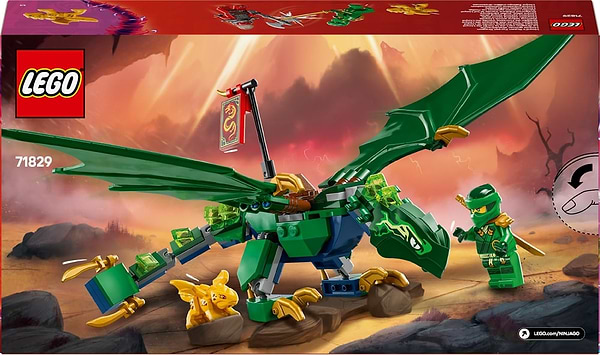 Фото - Конструктор LEGO NINJAGO Зелений лісовий дракон Ллойда (71829)