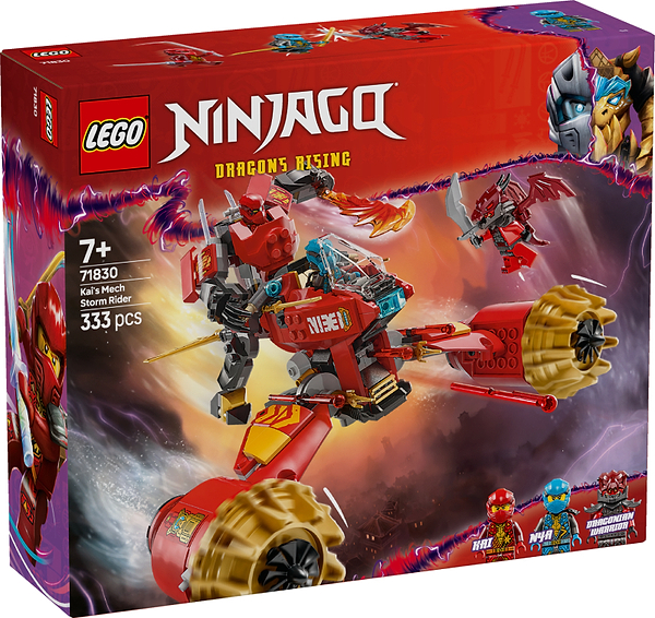 Фото - Конструктор LEGO Ninjago Штормовой робот-всадник Кая (71830)