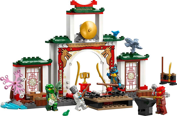 Фото - Конструктор LEGO Ninjago Храм ниндзя Спин-джитсу (71831)