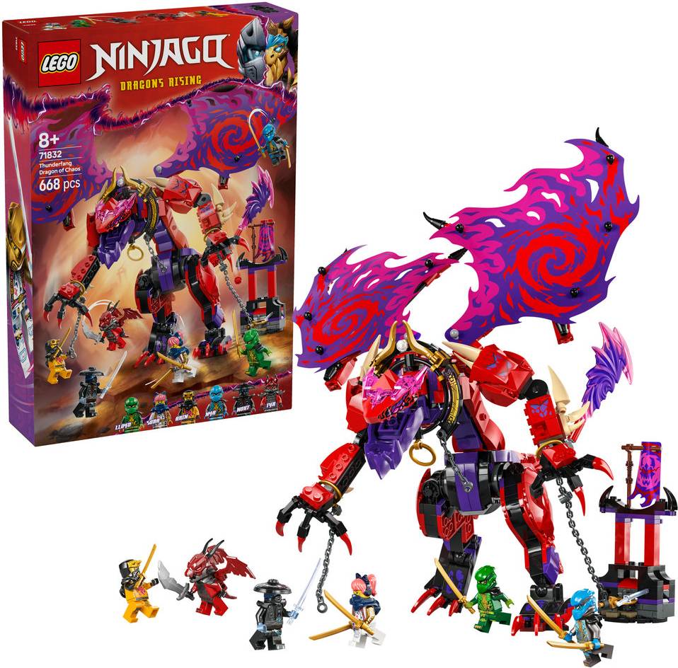 Конструктор LEGO Ninjago Громовержец Дракон Хаоса (71832) - Фото 1