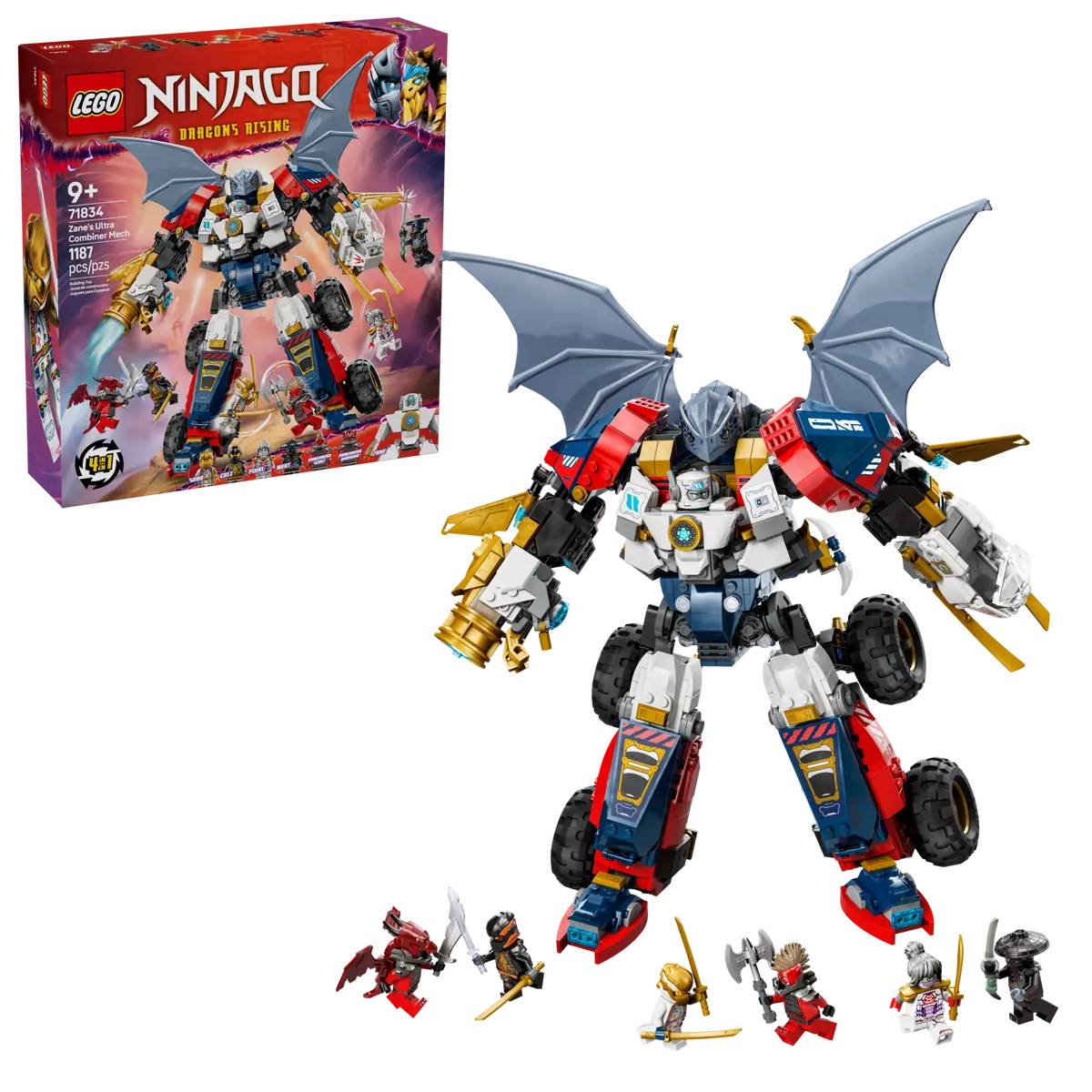 Конструктор LEGO Ninjago Ультраобʼєднувальний робот Зейна (71834) - Фото 1