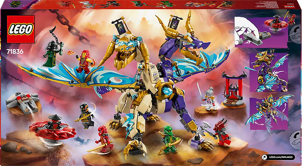 Фото - Конструктор LEGO Ninjago Arc Dragon of Focus (71836)