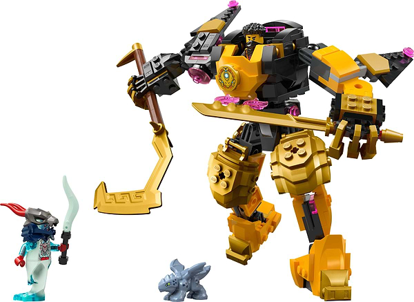 Фото - Конструктор LEGO Ninjago Бойовий робот Арін Спін-джитсу (71839)