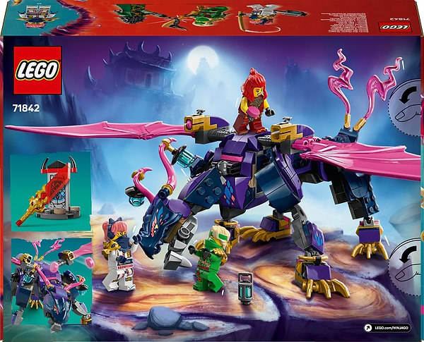 Фото - Конструктор LEGO Ninjago Ронту, повелитель драконів (71842)