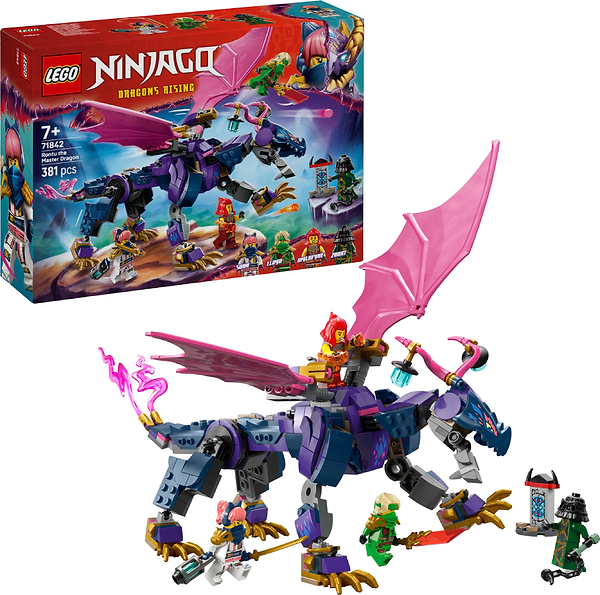 Фото - Конструктор LEGO Ninjago Ронту, повелитель драконів (71842)