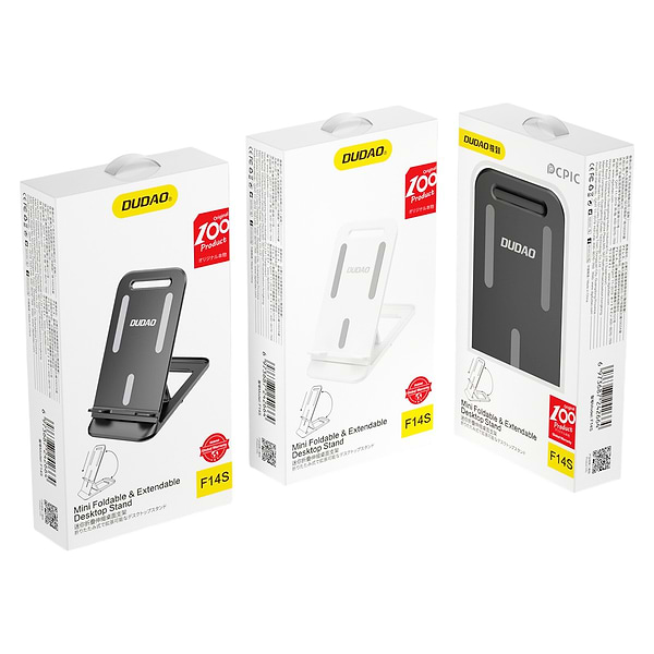 Фото - Підставка для мобільного пристрою Dudao F14S White (AI-DudaoF14SWh)