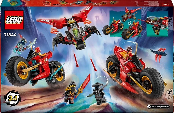 Фото - Конструктор LEGO Ninjago Бойова машина ніндзя (71844)