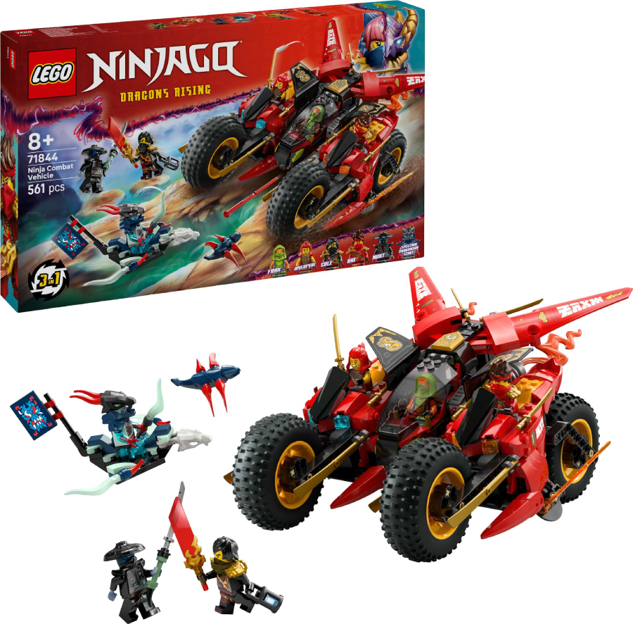 Конструктор LEGO Ninjago Бойова машина ніндзя (71844) - Фото 1
