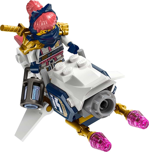 Фото - Конструктор LEGO Ninjago Реактивний робот Ллойда (71845)