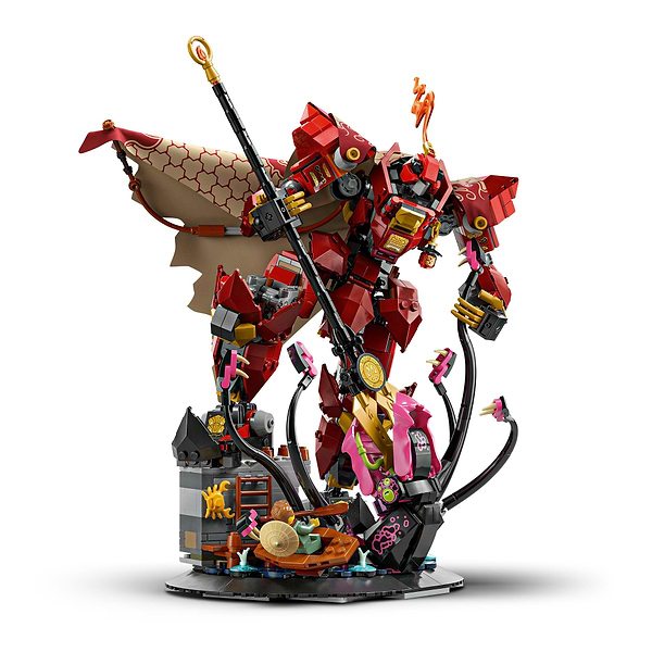Фото - Конструктор LEGO Ninjago Робот Вогняного Лицаря (71846)