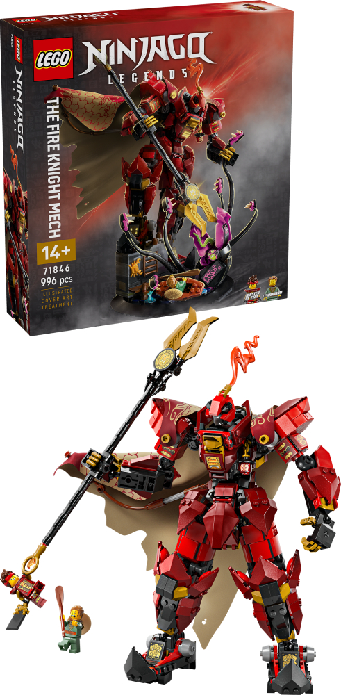 Конструктор LEGO Ninjago Робот Вогняного Лицаря (71846) - Фото 1