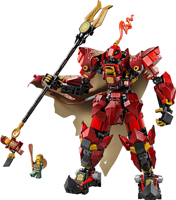 Фото - Конструктор LEGO Ninjago Робот Вогняного Лицаря (71846)