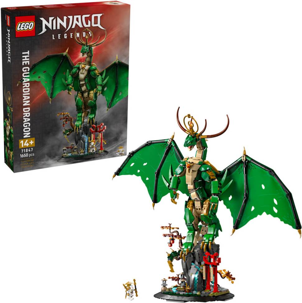 Фото - Конструктор LEGO Ninjago Вартовий дракон (71847)