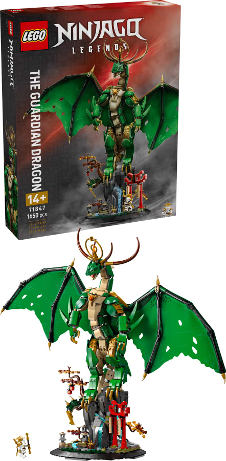 Фото - Конструктор LEGO Ninjago Вартовий дракон (71847)