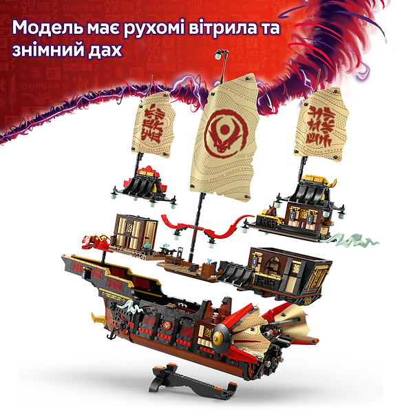 Фото - Конструктор LEGO Ninjago Щедрість храму (71848)