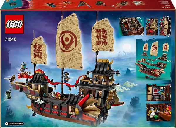 Фото - Конструктор LEGO Ninjago Щедрість храму (71848)