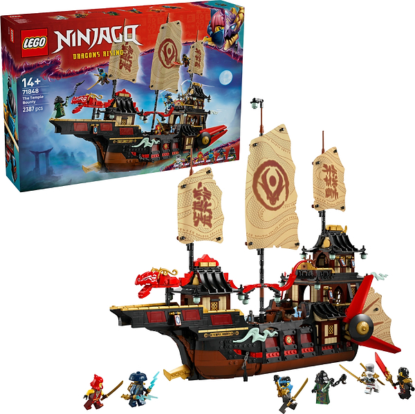 Фото - Конструктор LEGO Ninjago Щедрість храму (71848)