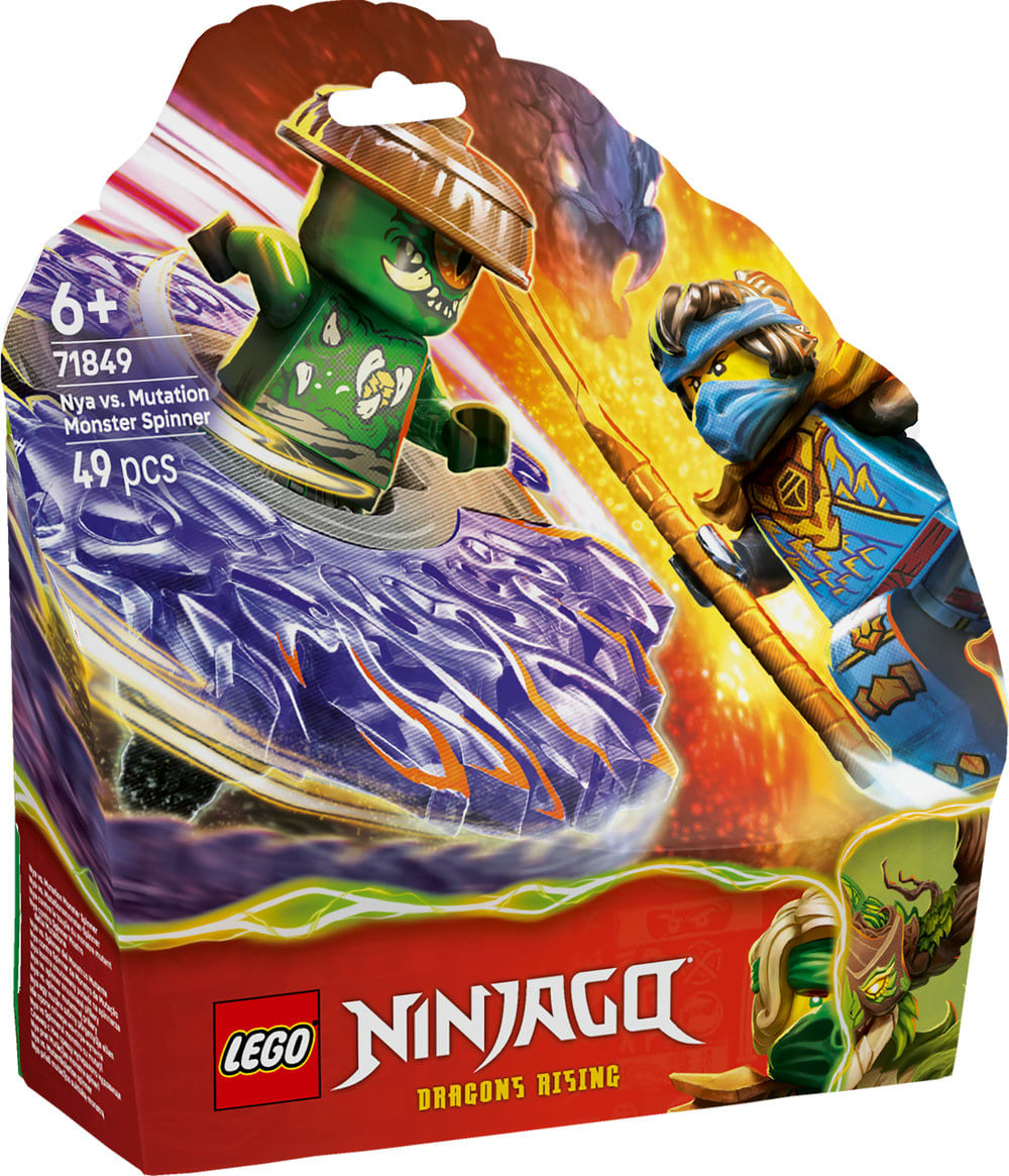 Фото - Конструктор LEGO  Ninjago Нія проти спінера монстра-мутанта (71849)