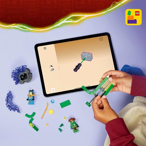 Фото - Конструктор LEGO  Ninjago Нія проти спінера монстра-мутанта (71849)