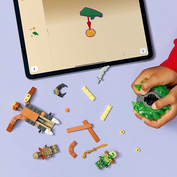 Фото - Конструктор LEGO Ninjago Ллойд против спиннера земляного монстра (71850)