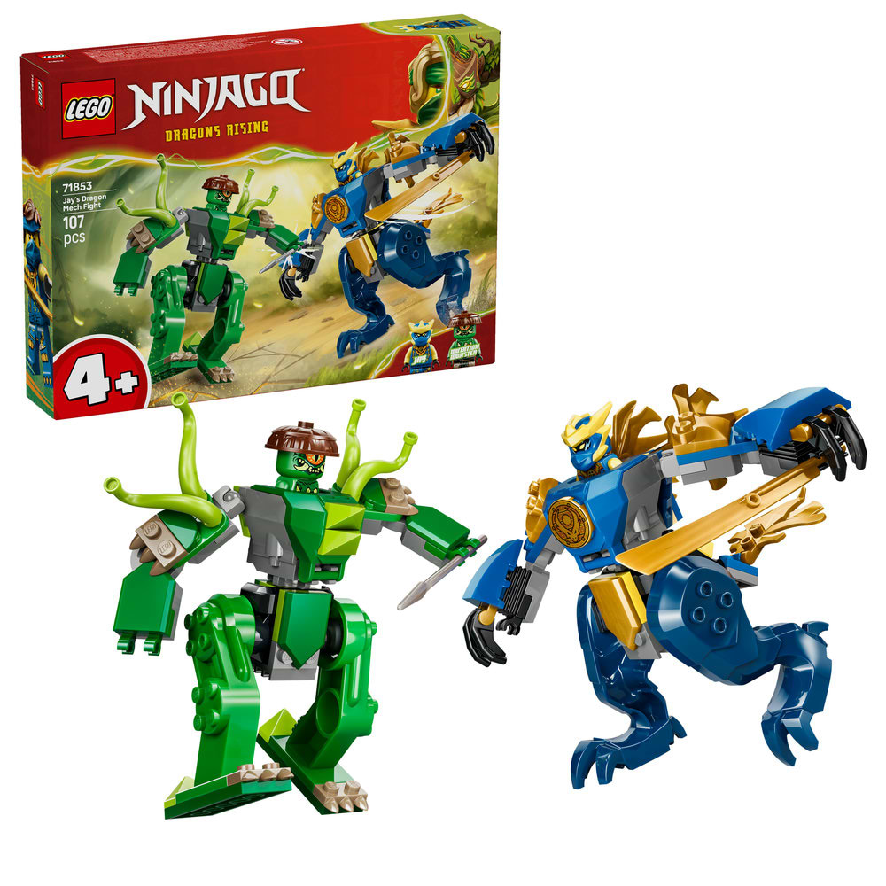 Конструктор LEGO Ninjago Битва работа дракона Джея (71853)