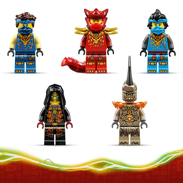 Фото - Конструктор LEGO  Ninjago Автомобіль-трансформер Джея (71856)
