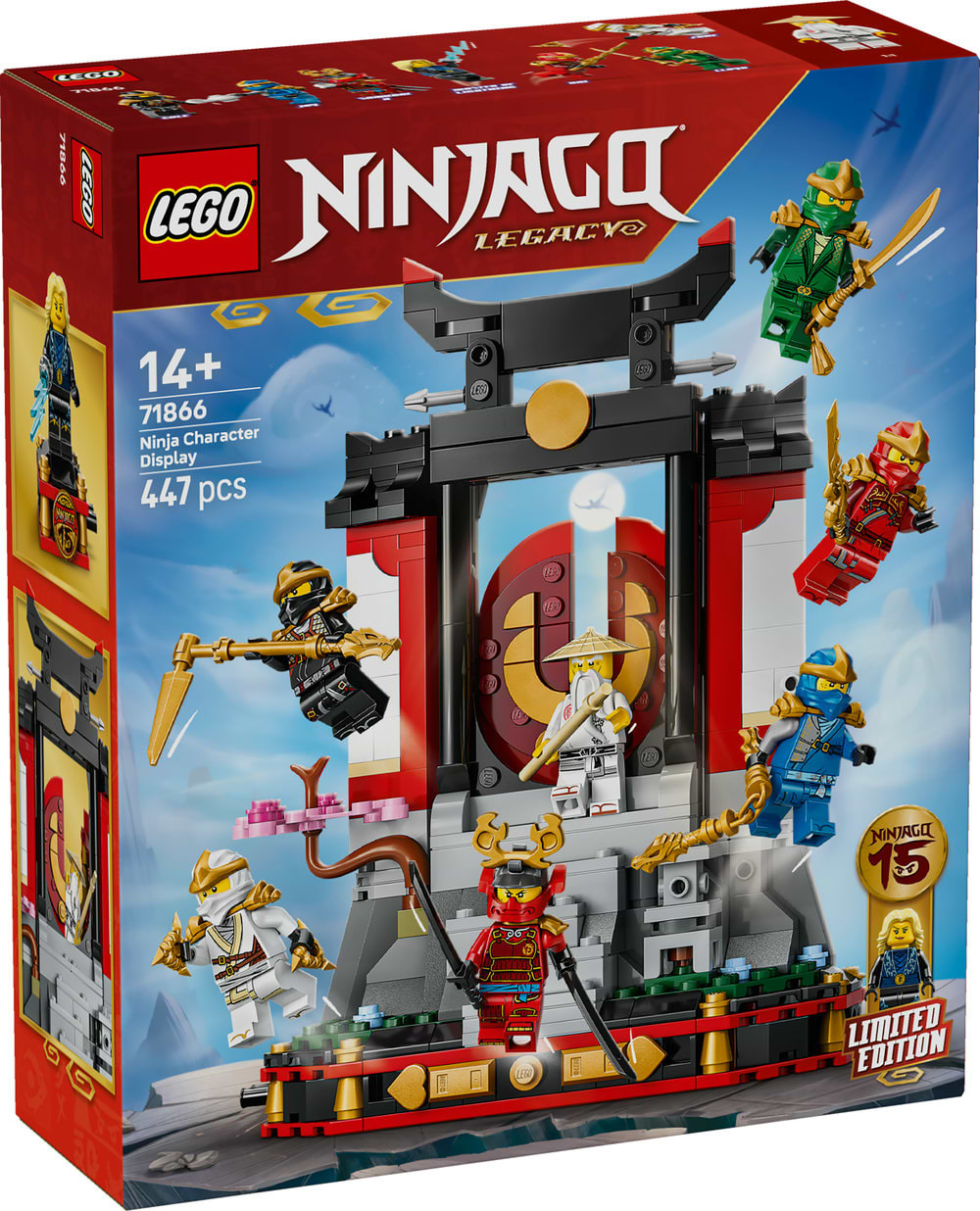 Фото - Конструктор LEGO  Ninjago Модель персонажів ніндзя. 15-та річниця (71866)