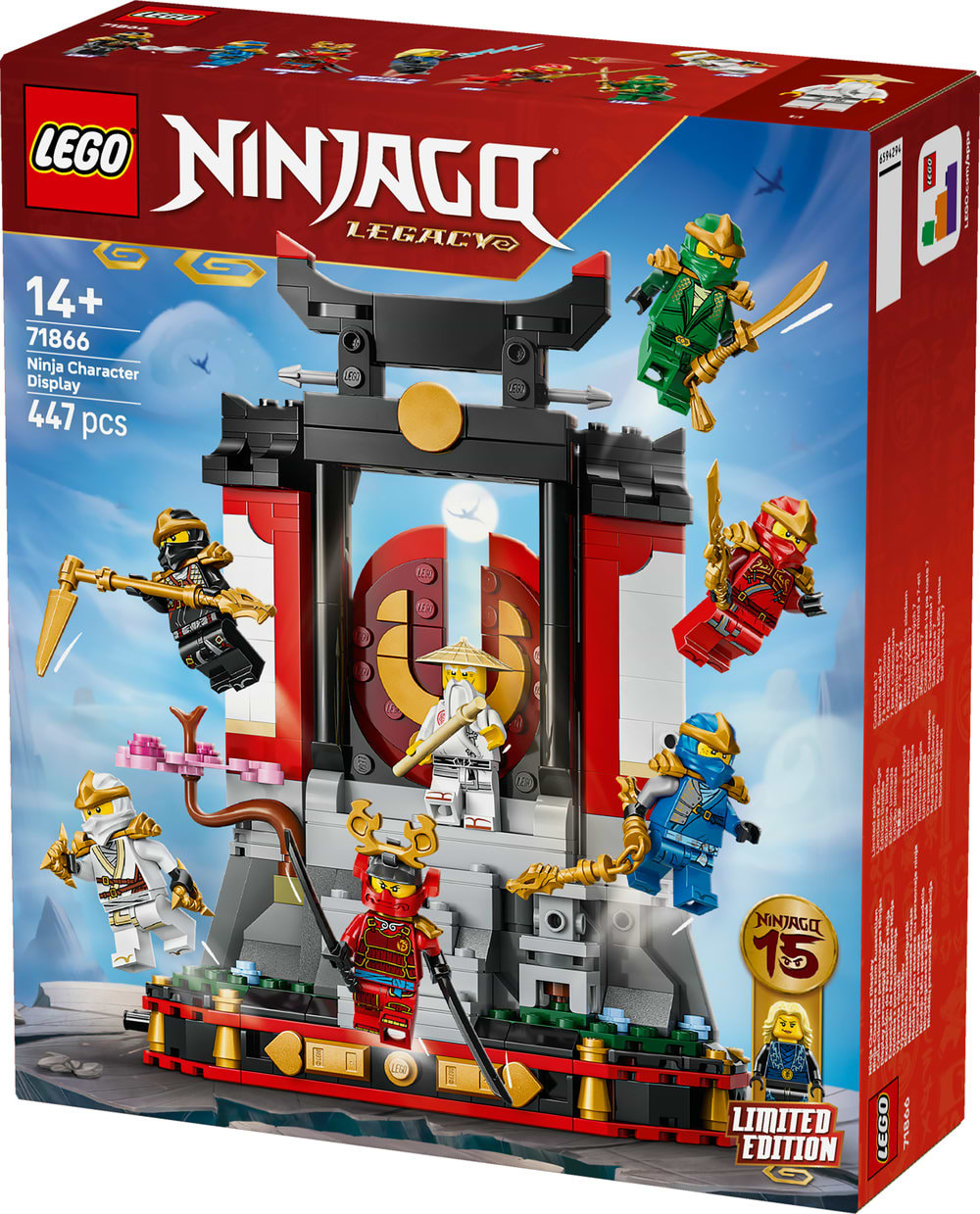 Фото - Конструктор LEGO  Ninjago Модель персонажів ніндзя. 15-та річниця (71866)