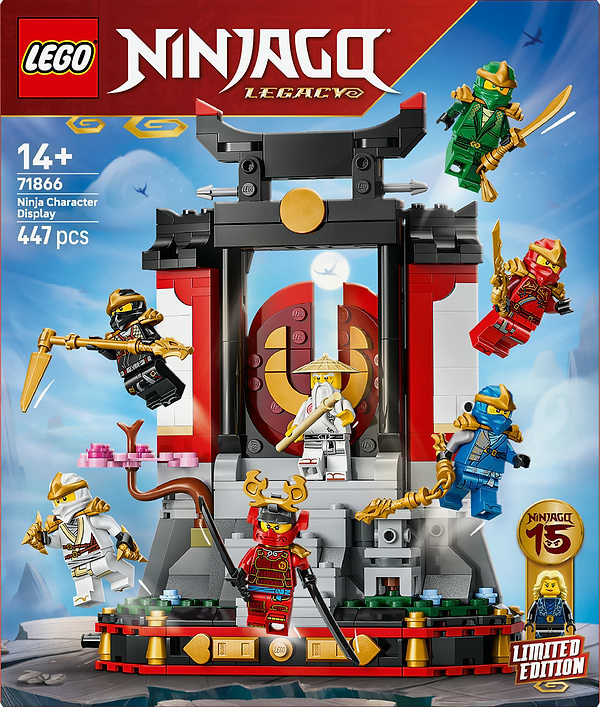 Фото - Конструктор LEGO  Ninjago Модель персонажів ніндзя. 15-та річниця (71866)