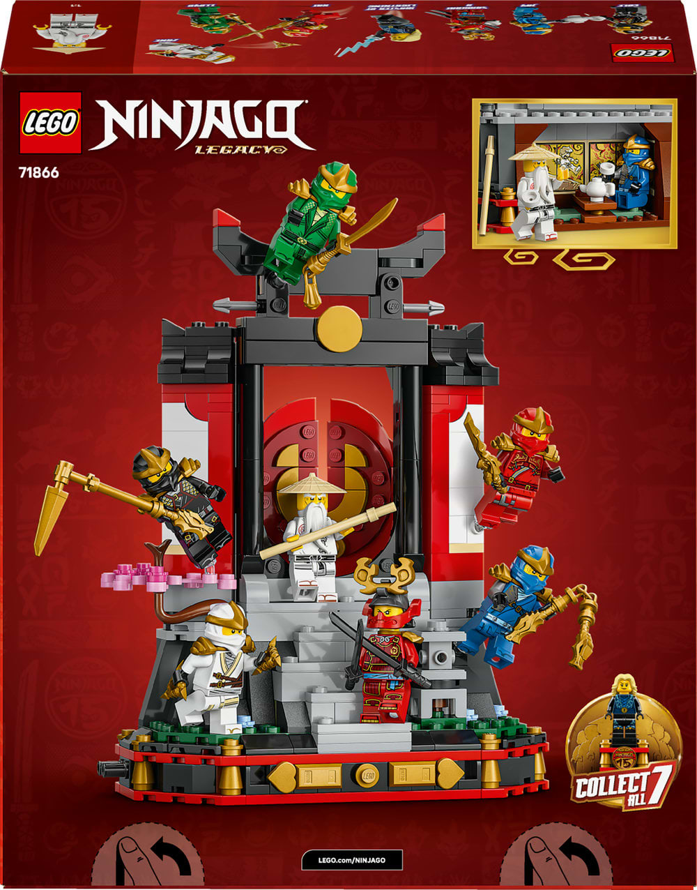 Фото - Конструктор LEGO  Ninjago Модель персонажів ніндзя. 15-та річниця (71866)