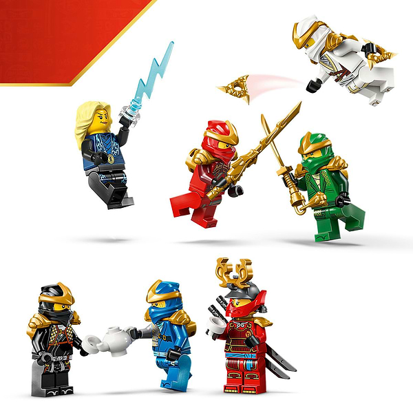 Фото - Конструктор LEGO  Ninjago Модель персонажів ніндзя. 15-та річниця (71866)