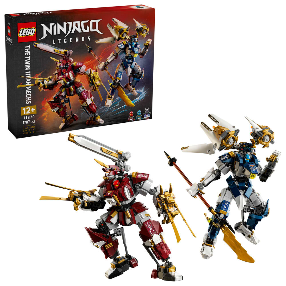 Конструктор LEGO  Ninjago Близнюки роботи-Титани (71870)