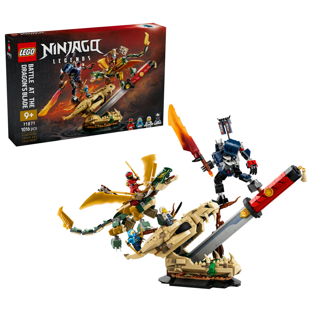 Конструктор LEGO  Ninjago Битва біля черепа Дракона з мечем (71871)