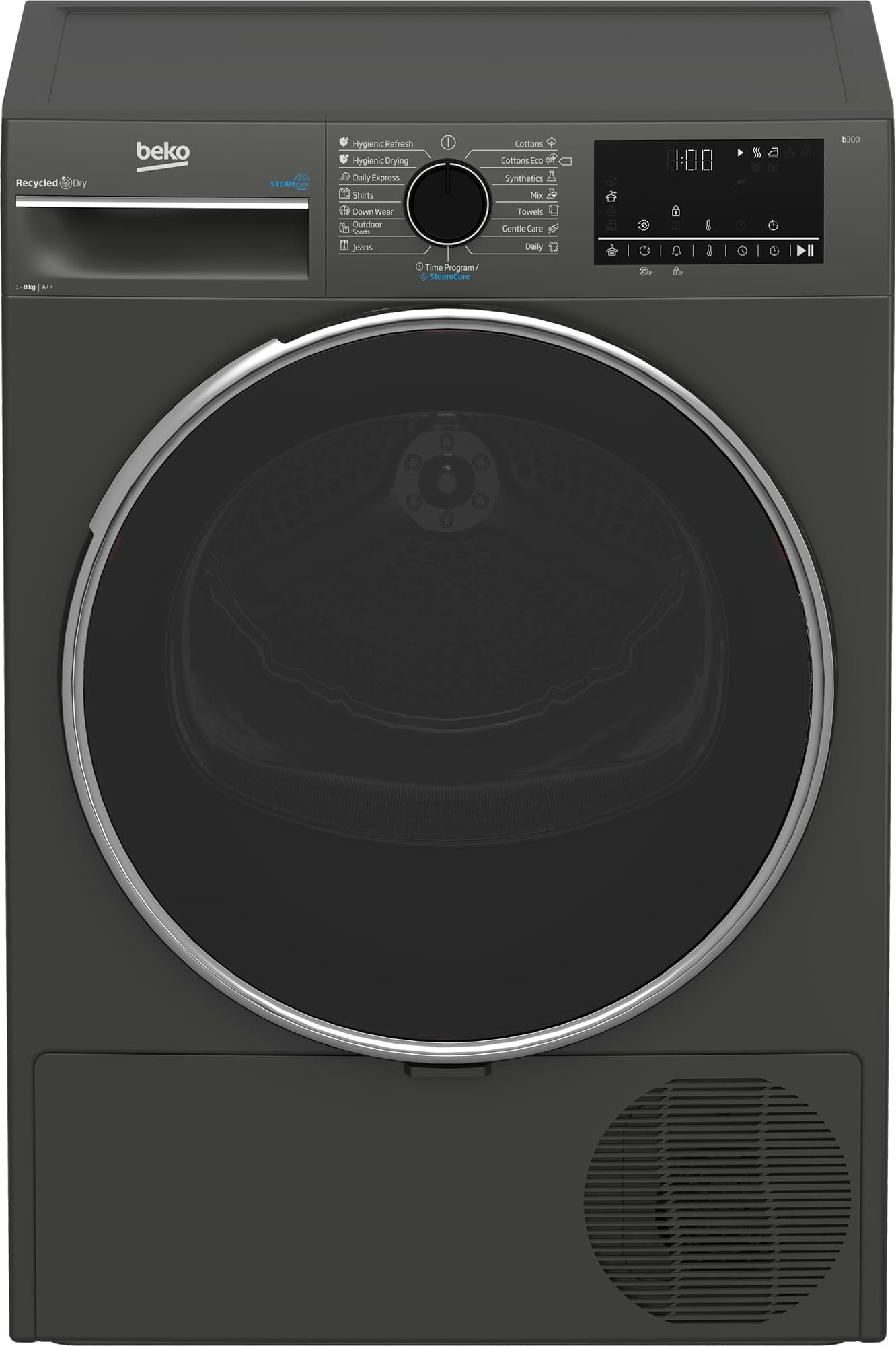 Сушильная машина Beko B3T68239MG - Фото 1