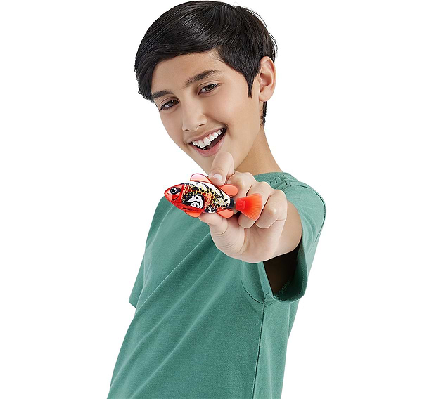 Фото - Интерактивная игрушка Pets & Robo Alive S3 - Роборыбка (красная) (7191-1)