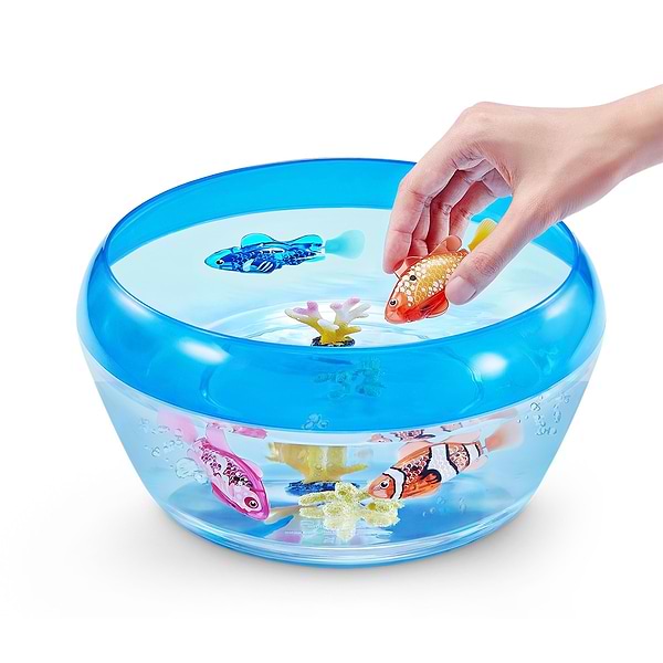 Фото - Интерактивная игрушка Pets & Robo Alive S3 - Роборыбка (красная) (7191-1)