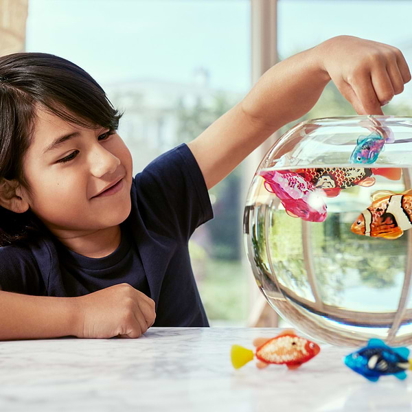 Фото - Интерактивная игрушка Pets & Robo Alive S3 - Роборыбка (красная) (7191-1)